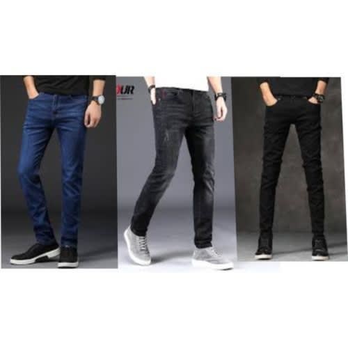 Stock Jean Trouser For Men 3in1