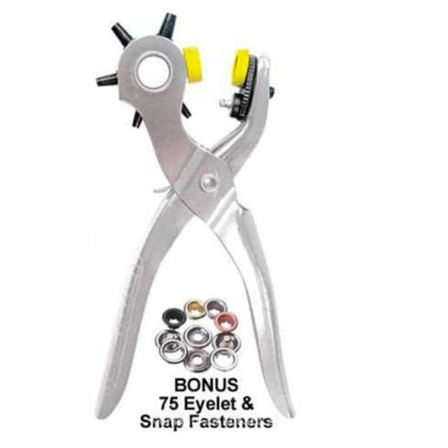 3 Functions Punch Plier -Punch Holes - Fix Snap And Add Eyelets