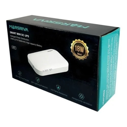 Marsriva Smart Mini Dc Ups - 10000mAh