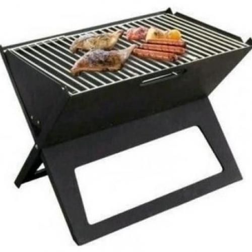 Portable Barbecue Charcoal Grilling Machine + Free Sponge