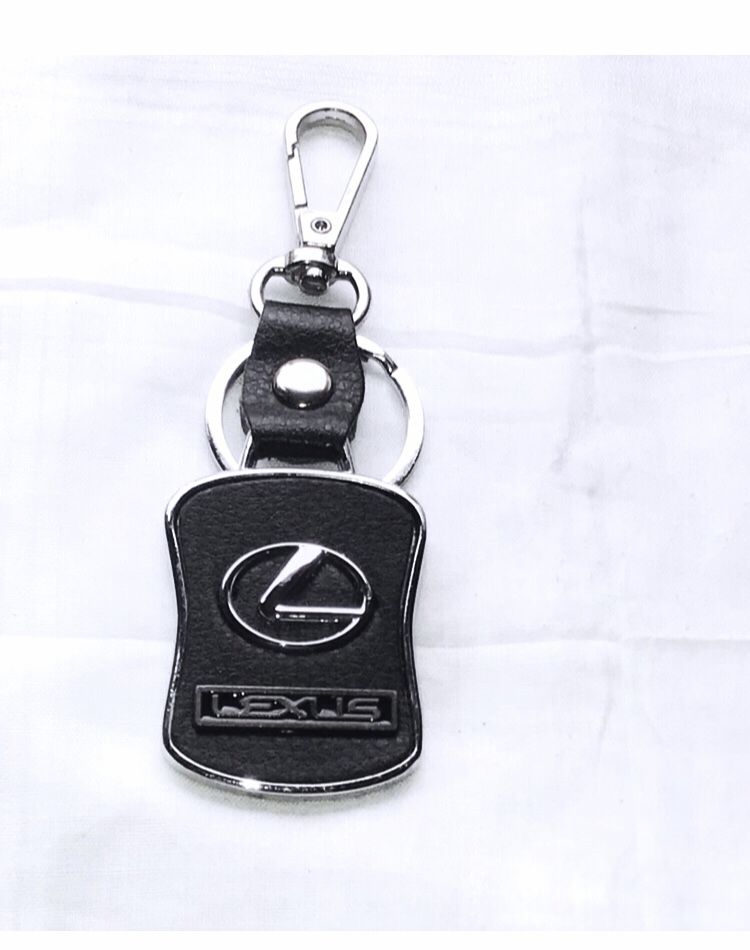 Lexus Car Key Holder Black/Silver