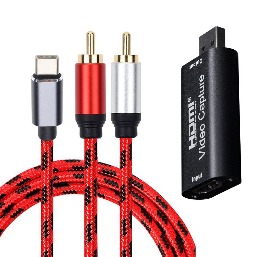 USB2.0 Multi-media Interface Video Audio Capture Card Dongle