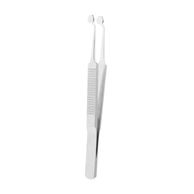 Ophthalmic Double Eyelid Round Forceps   Stainless Steel