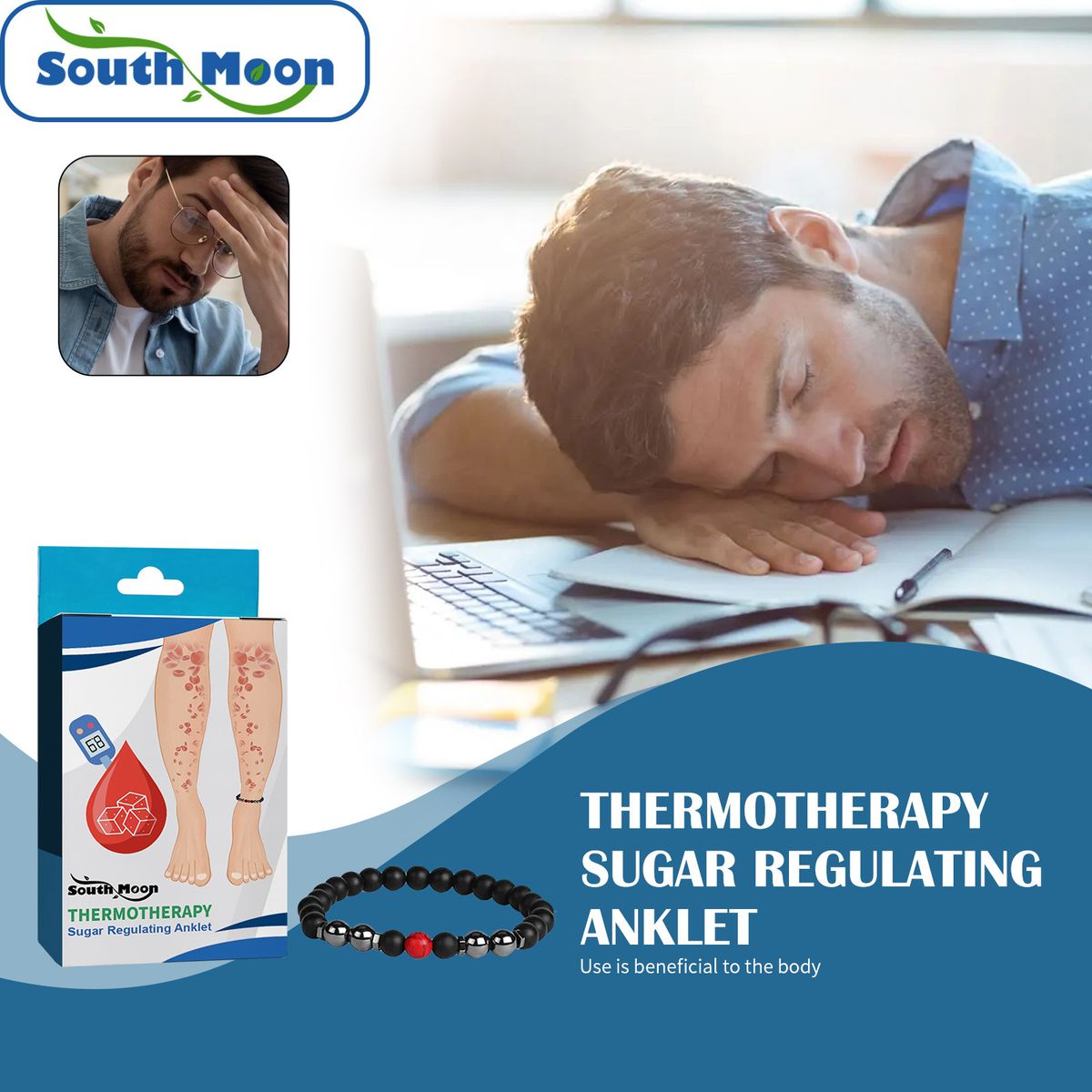 Thermotherapy Sugar Regulating Anklet Health Care