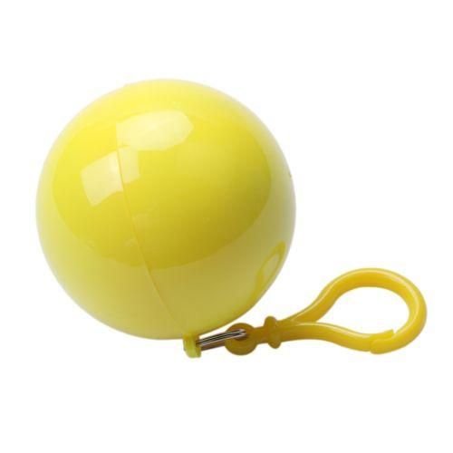 Disposable Portable Raincoat Keyring Ball