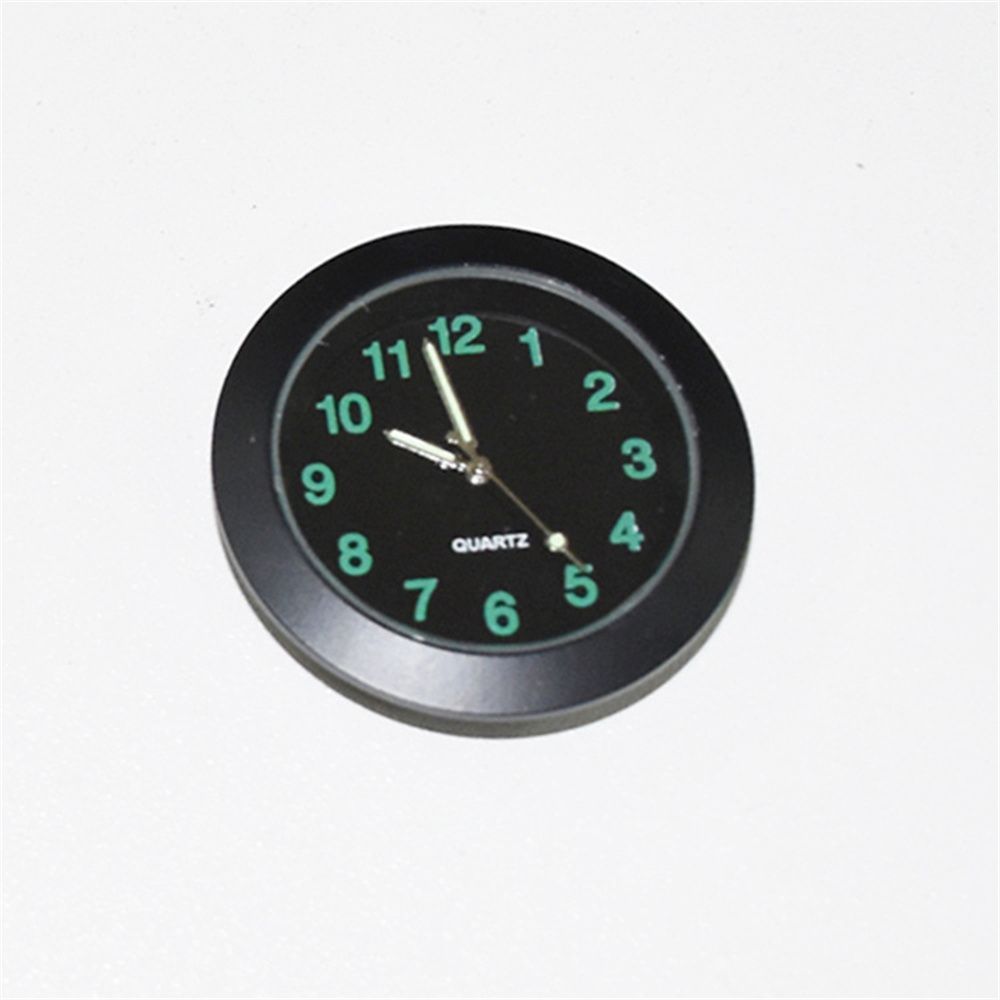 Sale Automotive Dashboards Inlaid Craft Fashion Auto Ornament Digital Watch Car Clock Quartz Bell