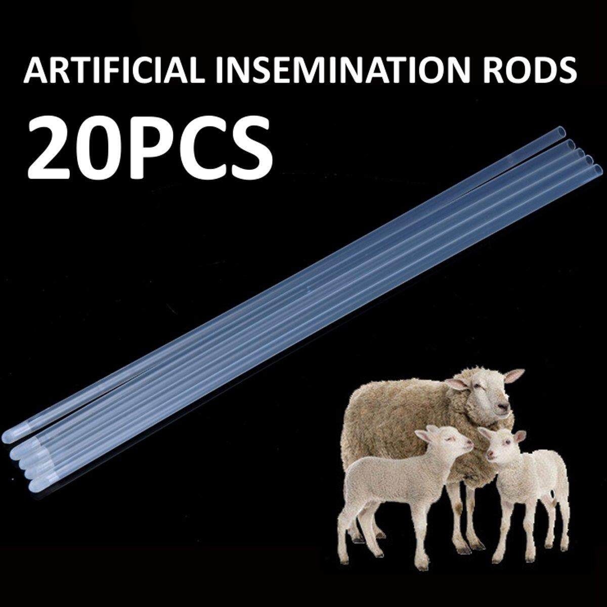 20x Disposable Goat Sheep Insemination Breed Whelp Catheter Rods Tube