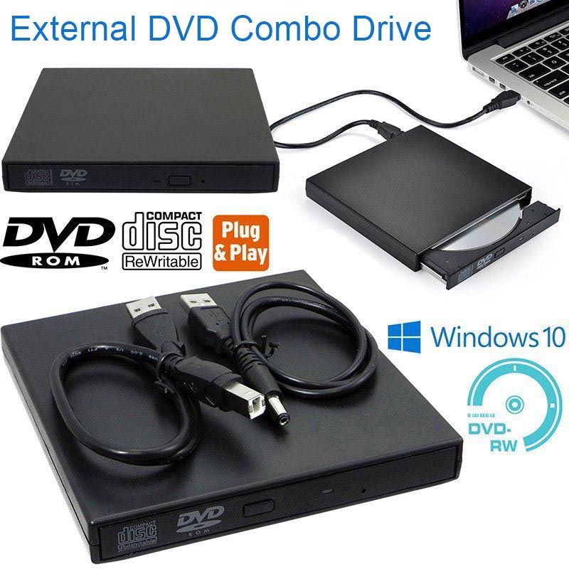 CD VCD DVD Disc Writer, Player Drive USB