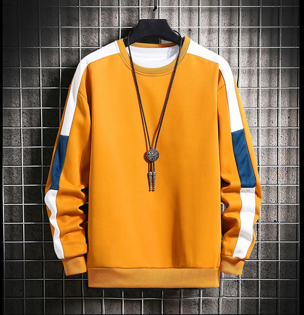 Kartel Yellow And White Sweatshirt