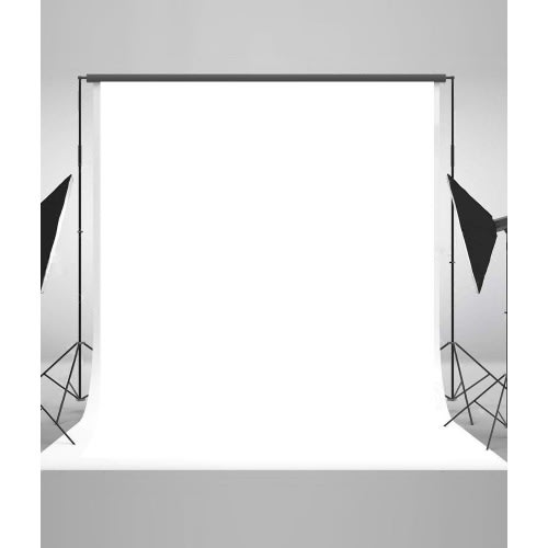 White Photography Backgrounds Backdrops For Photo Studio - 5 By 12 Feet