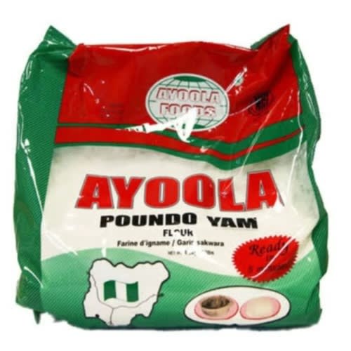 Ayoola Foods Poundo Yam Flour -4.5kg