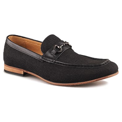 Men's Dressy Shoe With Bit - Black