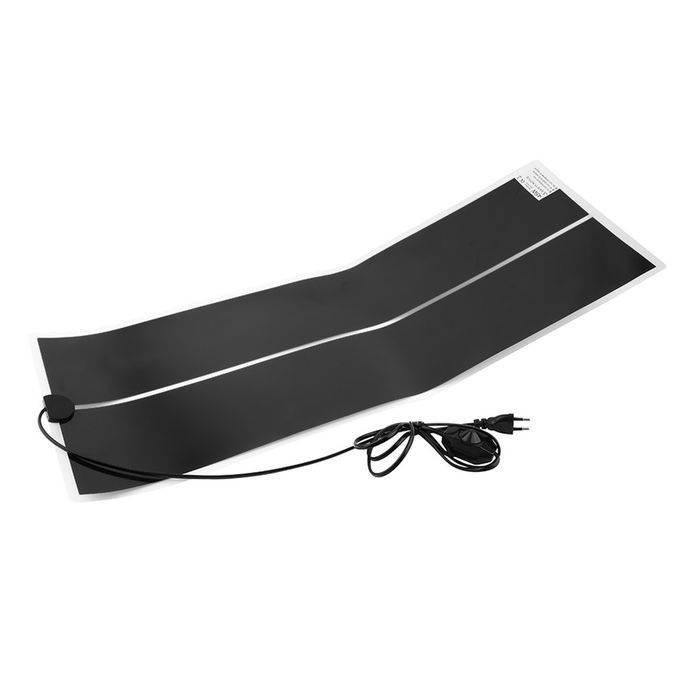 IR 45W Adjustable Temperature Heating Pad For Reptile Amphibian Pet 80x28 Black