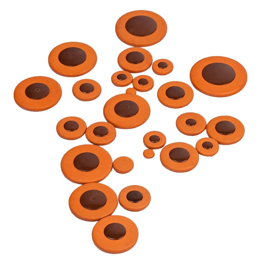 Set Of 75 Leather Pads Cushion Alto