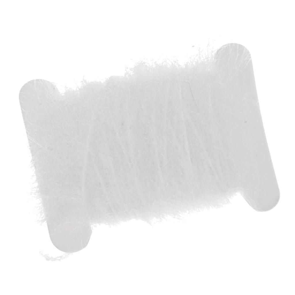 Fly  Tinsel Chenille Crystal Flash Line Fly Tying White