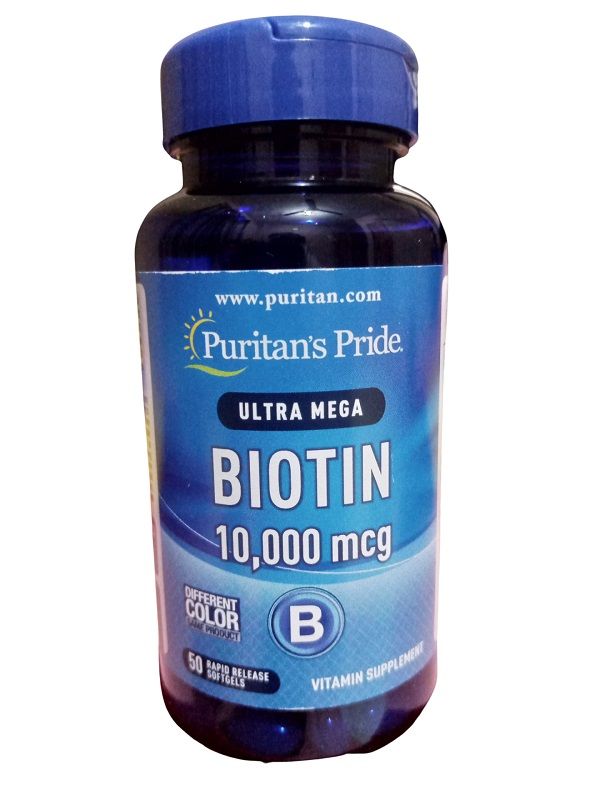 Biotin 10,000 Mcg, 50softgels