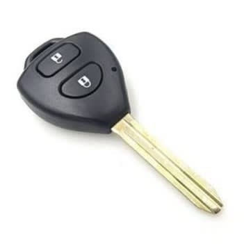 2 Buttons Key Shell Replacement For Toyota Yaris, Corolla & Rav4