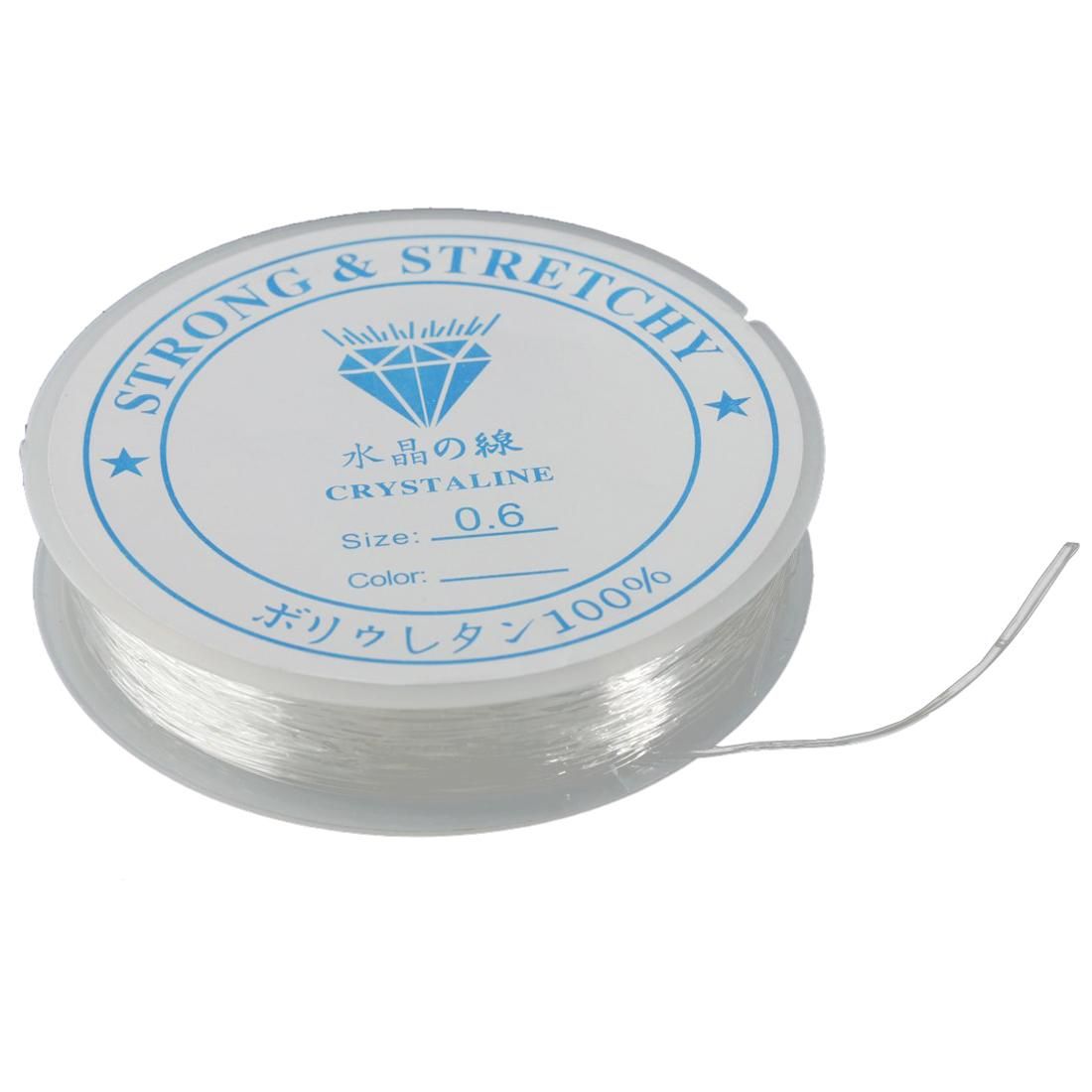 12 Meters Spool of Crystal Clear Strong & Stretchy Elastic