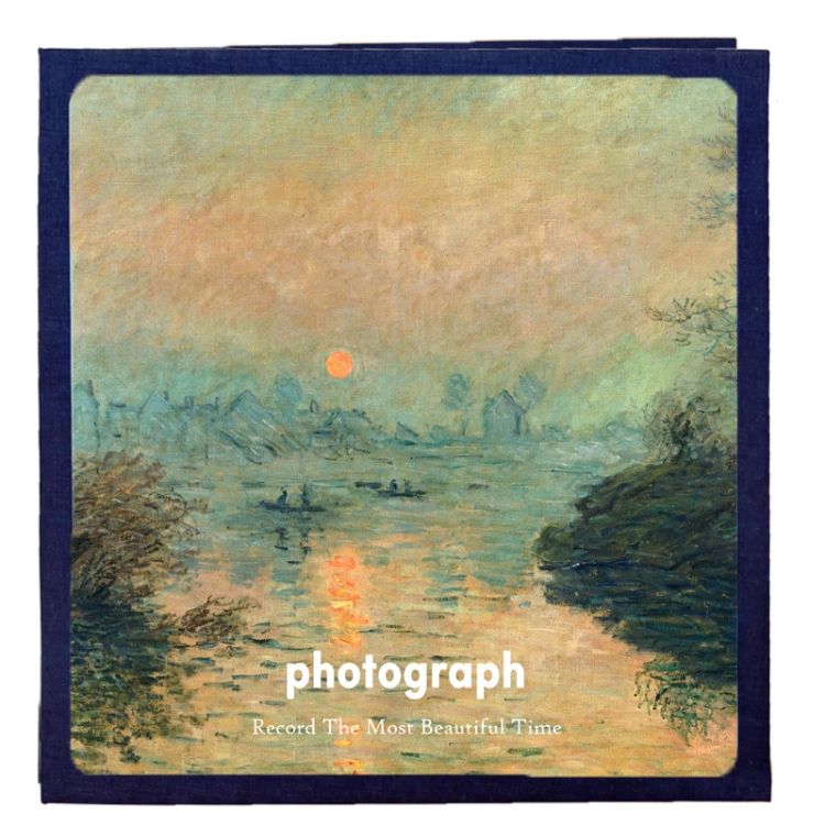 DIY Pasted Photo Album, Colour:18 Inch On The Seine