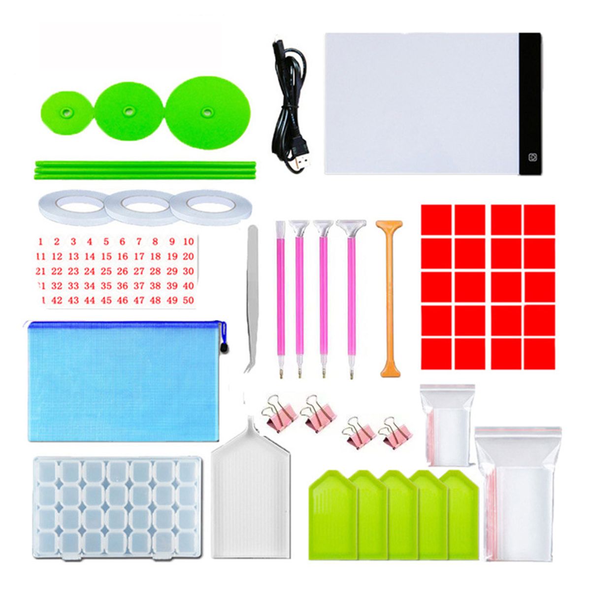 90 Pieces 5D Diamond Jewel Paint Accessories DIY Art Tools