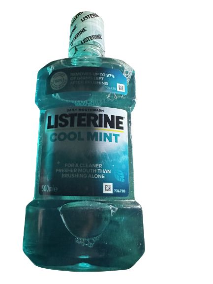 ListerineCool Mint-Removes97%Germs Left After Brushing 500ML