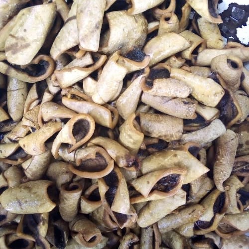 Hygienically Fried Dried Cow Pomo - 100pcs