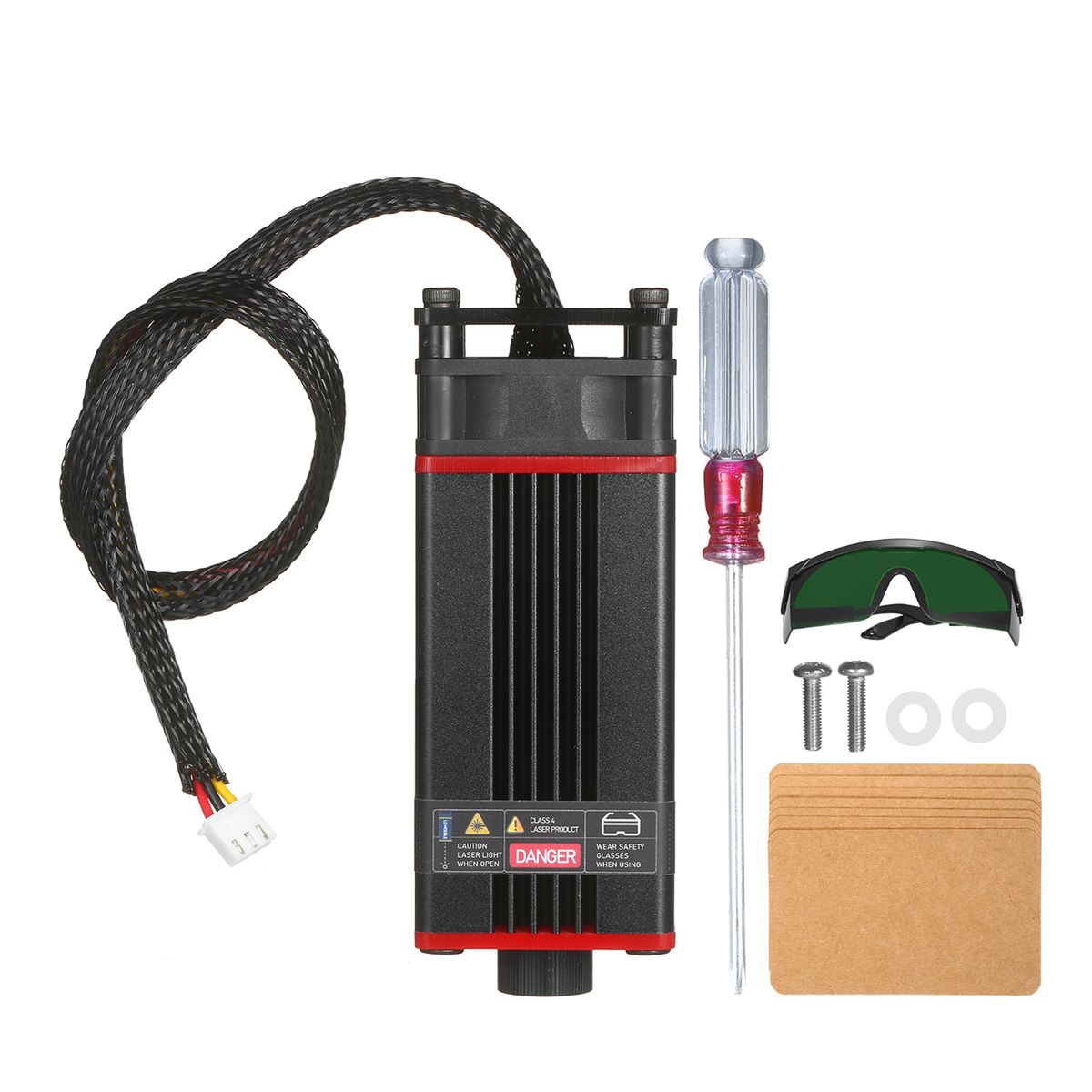 Upgrade 20W Laser Module Laser Head 450nm Blue Lase For