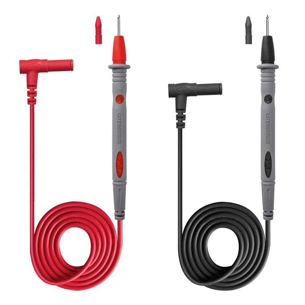 Pt1033 Sili One Multimeter Test Lead 1000V 20A Flame Retardant   Probe-red+bla K