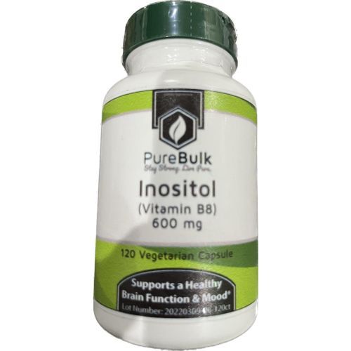 Inositol 600 Mg 120 Capsules Vitamin B 8