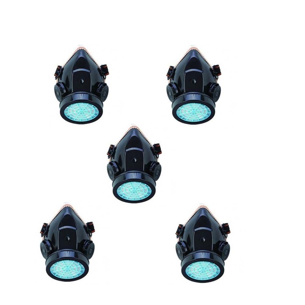 Chemical Respirator / Industrial Safety Nose Mask- 5pcs
