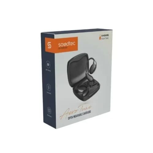 Porodo Soundtec Aero Tune Earbuds - Black