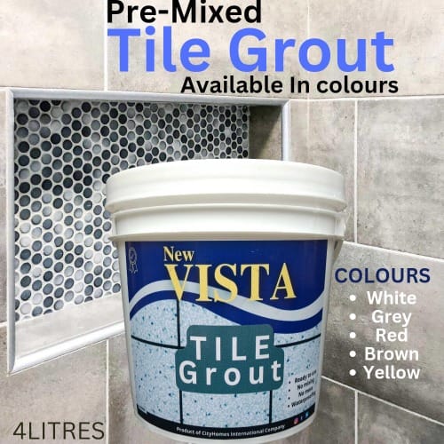 Tile Grout - 4L - Red
