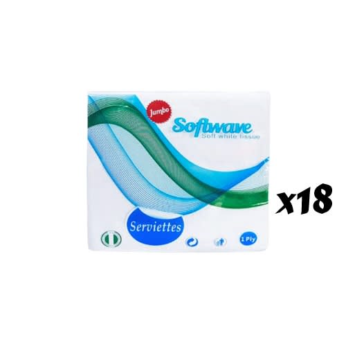 Serviette - 18 Packs
