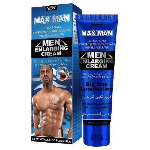 Men's Penis Enlargement Cream - 50g - Blue