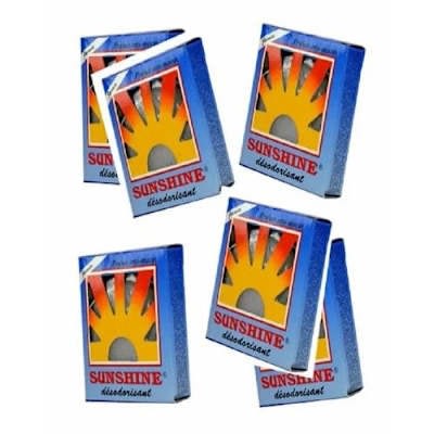 Sunshine Block Air Freshener Jasmine - 63g - 6 Pcs