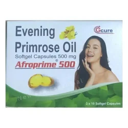 Aveo Gcure Evening Primrose Oil - 500mg Softgels