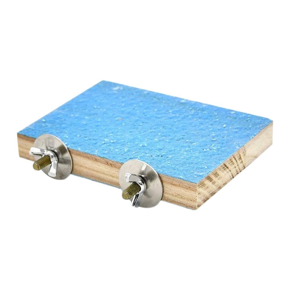 Bird Perch Stand Platform Natural Wood Playground Paws