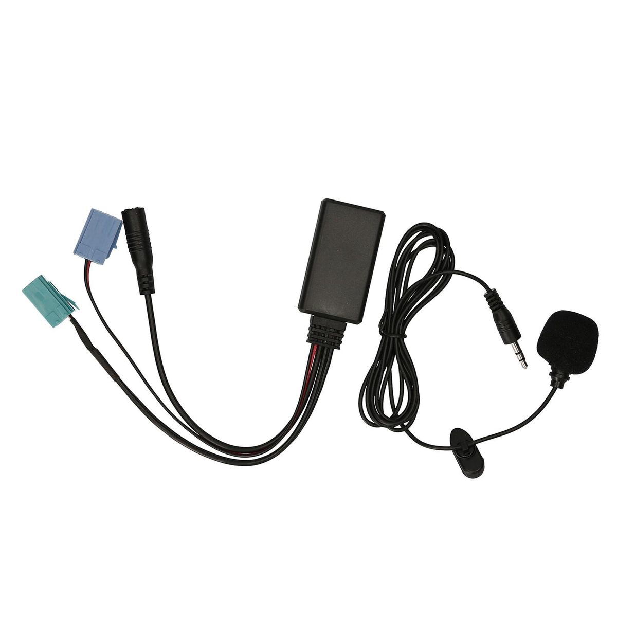 Car Stereo BT 5.0 Audio Music Adapter Phone Call Handsfree AUX-IN ISO 6Pin Replacement for Renault Radio Updatelist