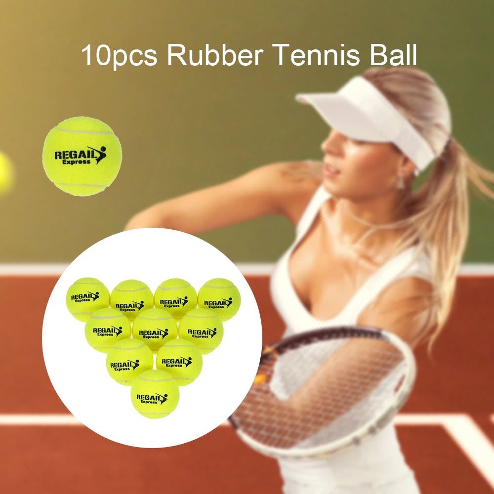 10pcs/bag Tennis Training Ball Practice High Resilience