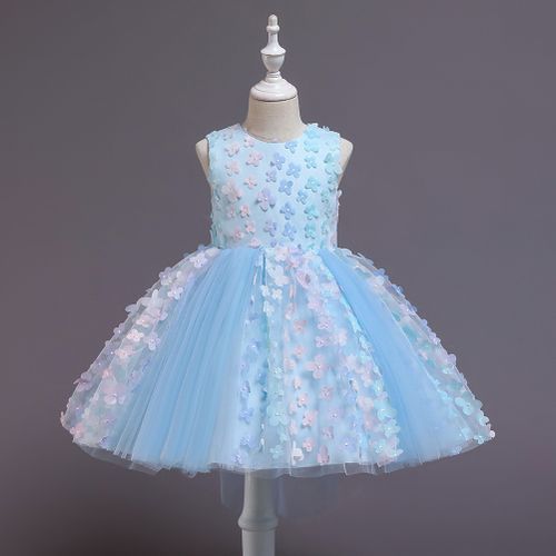 Girl Kids Children Newborn Baby Birthday Wedding Dinner Party Dress Ball Gown
