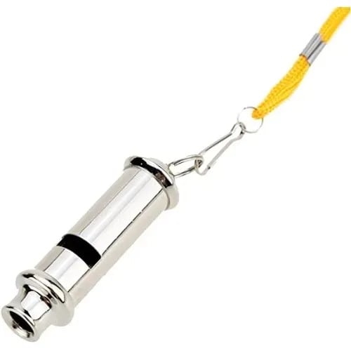 Whistle With Neck Lanyard - Emergency Security