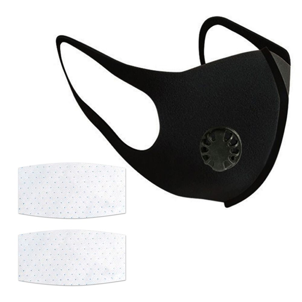 New Double Valve Air Filter Cover Mouth Cover With Filter