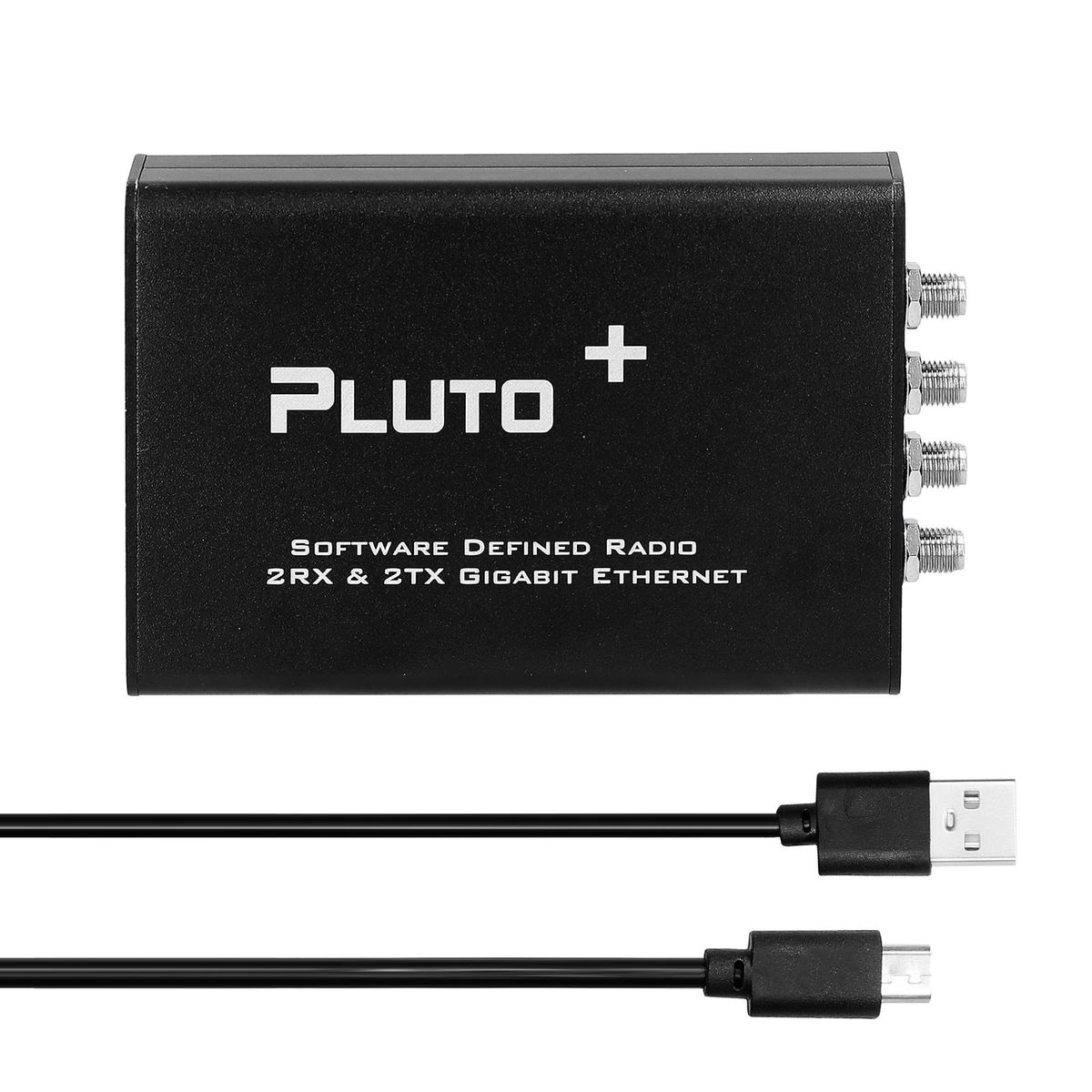 Pluto+ Software Defined Radio Platforms 70MHz~6GHz AD9363 Support 2TX 2RX Gigabit Ethernet Memory Card SDR Radio