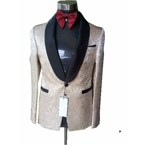 Flowered Tuxedo Suit