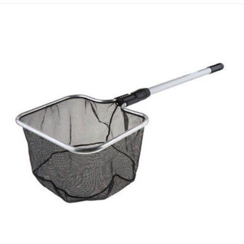 Net Space Steel Scoop 3ft Stretchable Handle - 12 By 12
