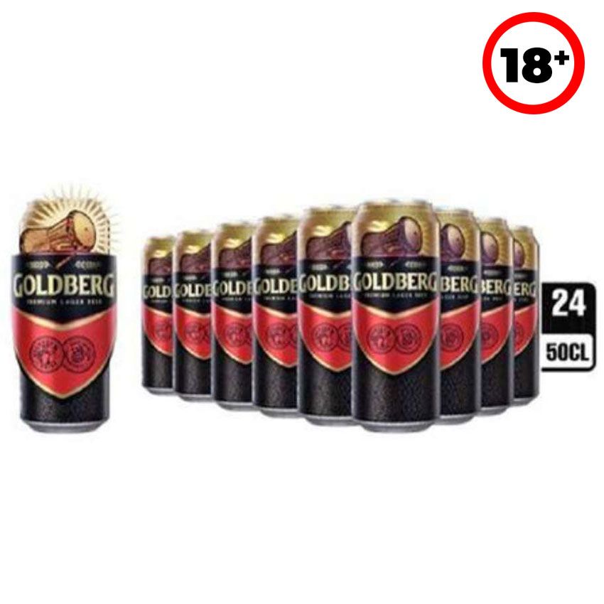 Premium Lager Beer Can 50cl x 24