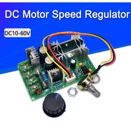Dc Motor Speed Regulator - 12v/ 24v /36v/ 48v High Power Drive Module Pwm Motor Speed - Dc10-60v