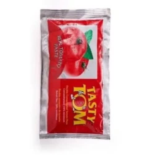 Tasty Tom Tomato Paste - 70g X 1 Carton - 50 Pieces