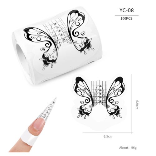 Yc-08 Acrylic Uv Gel Extension Nail Builder Form