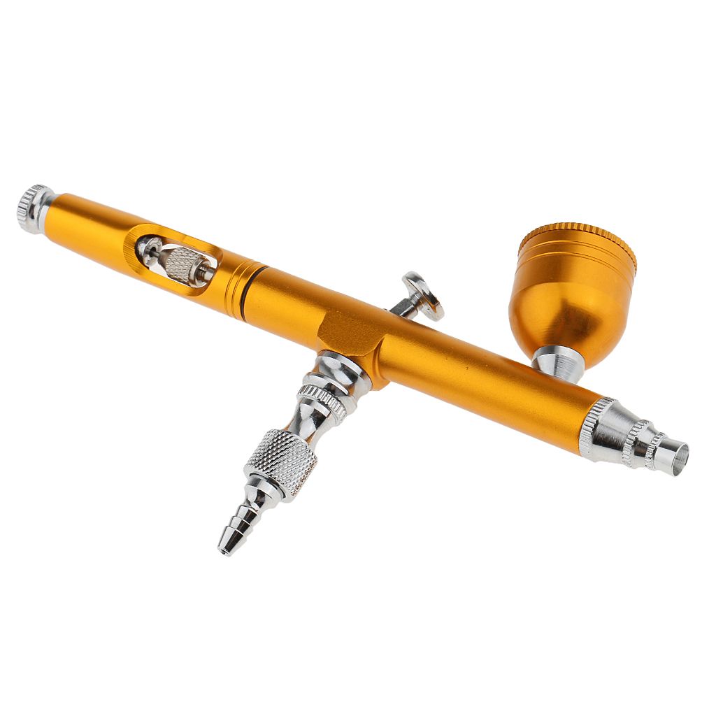 Paint Sprayer 0.3mm Gravity Feed Airbrush Paint   Set Cake